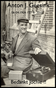 716649 Digitale kaart bij het overlijden van oud-judoka en sportbestuurder, maar vooral Wijk C-er Anton J. Geesink.